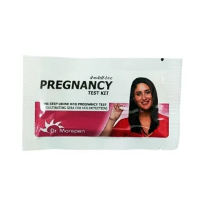 Box of Dr Morepen Pregnancy Test Kit.