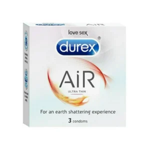 Pack of Durex Air Condoms (3s).