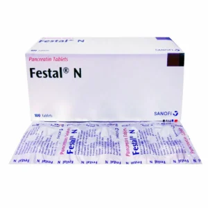 Festal N Tablet Pancreatin Enzyme Digestion Relief Guwahati 1 Hour Delivery