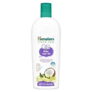 Himalaya Baby Hair Oil bottle 200ml for hair and scalp nourishment.