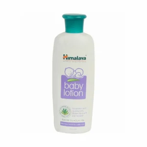 Himalaya Baby Lotion bottle 200ml with herbal ingredients.