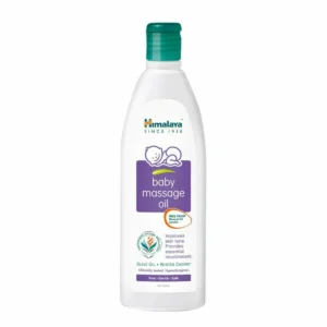 Himalaya Baby Massage Oil bottle 100ml with Olive and Winter Cherry.