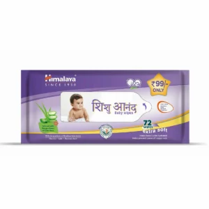 Himalaya Baby Shishu Wipes pack 72 pieces.