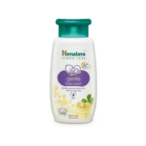 Himalaya Gentle Baby Wash bottle 200ml for soft skin.
