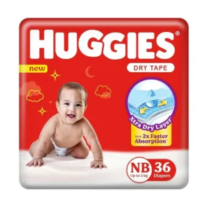 Huggies Dry Tape NB (36 pieces) baby diapers