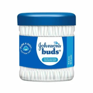 Johnson's Baby Buds pack of 150 cotton swabs.