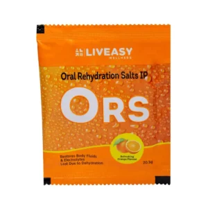 Sachet of Liveasy ORS Powder.