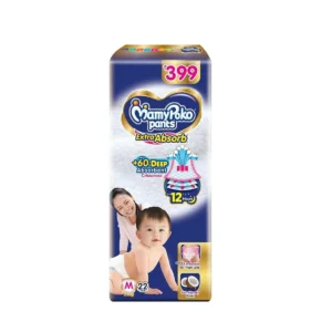 MamyPoko Pant M Extra Absorb (22 pieces) baby diapers