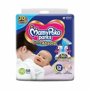 MamyPoko Pant NB Extra Absorb (56 pieces) baby diapers