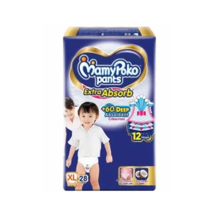 MamyPoko Pant XL Extra Absorb (28 pieces) baby diapers