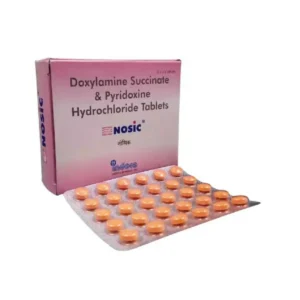 Nosic Doxylamine Pyridoxine Tablet Morning Sickness Pregnancy Relief Guwahati Same-Day