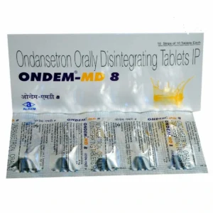 Ondem MD 8 Ondansetron Mouth Dissolving Tablet Severe Nausea Relief Guwahati 1 Hour