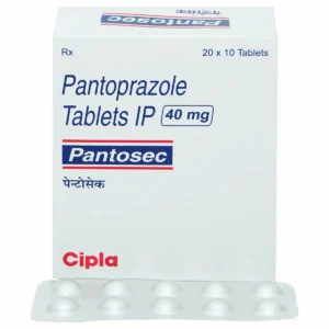 Pantosec 40 Pantoprazole 40mg GERD Ulcer Acidity Relief Cheaper Alternative Guwahati 1 Hour