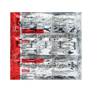 Praome 20 Omeprazole Acidity Heartburn Ulcer Relief Cheaper Alternative Guwahati Same-Day