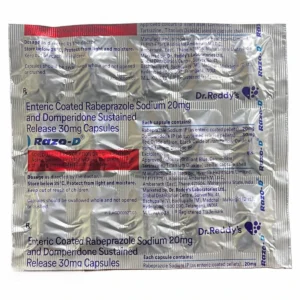 Razo D Rabeprazole Domperidone GERD Acidity Reflux Relief Guwahati Same-Day