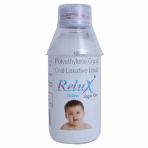 Relux Syrup 200ml PEG Osmotic Laxative Cheaper Alternative Guwahati 1 Hour