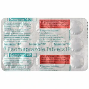 Sompraz 40 Esomeprazole 40mg Severe GERD Erosive Esophagitis Relief Guwahati Same-Day