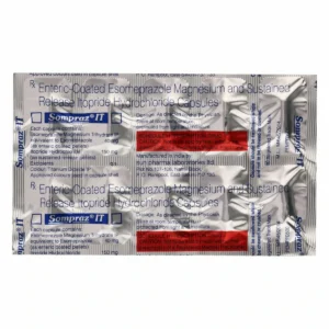 Sompraz IT Esomeprazole Itopride Severe GERD Motility Relief Guwahati Same-Day