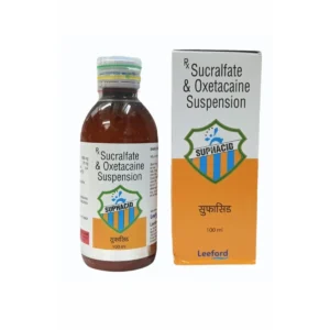 Suphacid Sucralfate Oxetacaine Syrup 100ml Cheaper Alternative Guwahati Same-Day