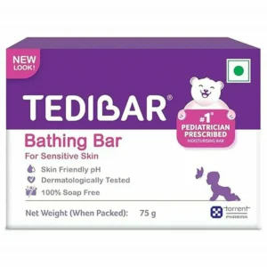 Tedibar Baby Bathing Bar 75gm