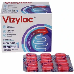 Vizylac Lactic Acid Bacillus Probiotic Capsule 15 units Diarrhea Guwahati 1 Hour