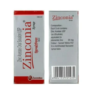 Zinconia Zinc Syrup 100ml Diarrhea Supplement Children Guwahati Same-Day