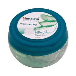 Bottle of Himalaya Aloe Vera Face Gel.