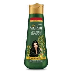 Bottle of Kesh King Anti-Hairfall Shampoo.