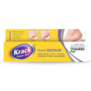 Tube of Krack Happy Feet Cream.