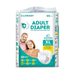 Liveasy Adult Diaper L10 (Tape)
