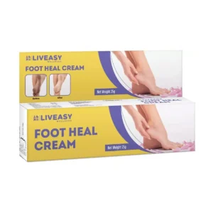 Tube of Liveasy Footheal Cream.