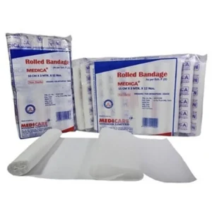 Rolled Bandage 10cm x 12 rolls