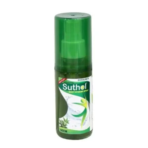 Bottle of Suthol Neem Antiseptic Body Spray