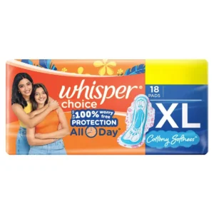 Pack of Whisper Choice XL Pads.