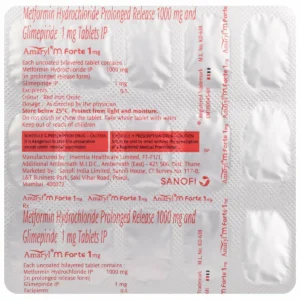 Amaryl M1 Forte Tablet