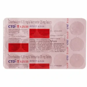 CTD T 6.25/20 Tablet