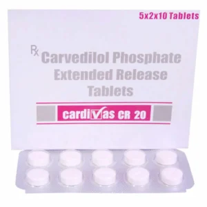 Cardivas CR 20 Tablet