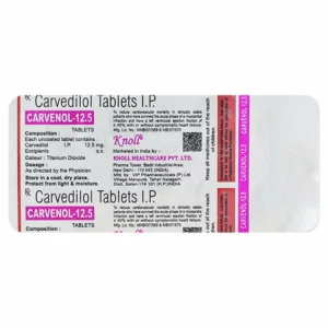 Carvenol 12.5 Tablet