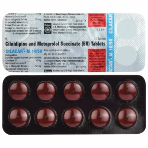 Cilacar M 10/50 Tablet