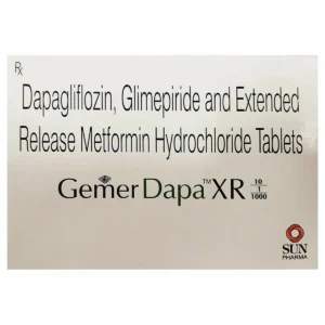 Gemer Dapa XR 10/1/1000 Tablet