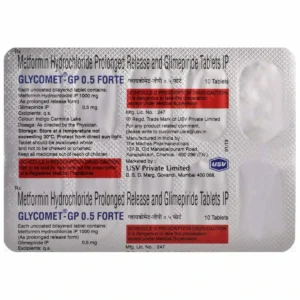 Glycomet GP 0.5 Forte Tablet
