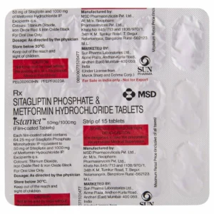 Istamet 50/1000 Tablet