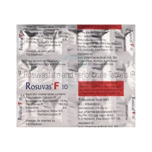 Rosuvas F 10 Tablet