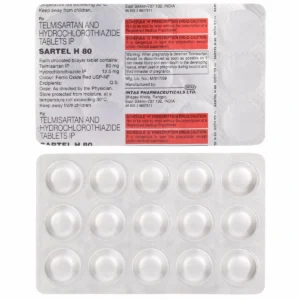 Sartel H 80 Tablet