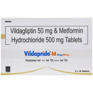 Vildapride M 50/500 Tablet