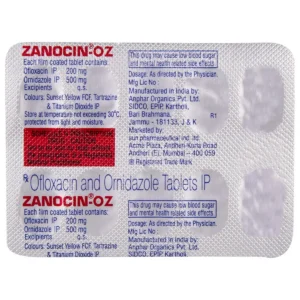 Zanocin OZ Tablet