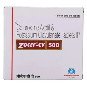 Zocef CV 500 Tablet